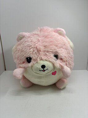 Squishable Flying Pink Dog with Heart